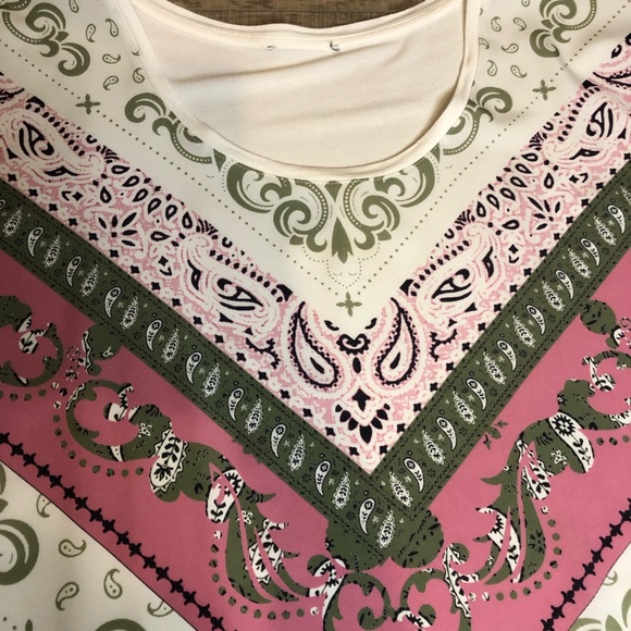 Print Shirt blouse - Picture 4 of 5